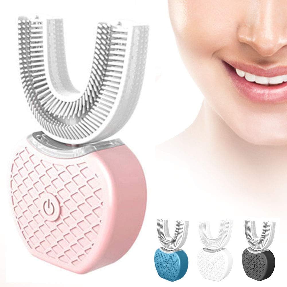 Un sourire éclatant en seulement 30 secondes : la brosse à dents électrique 360° qui nettoie toutes vos dents en un seul geste !