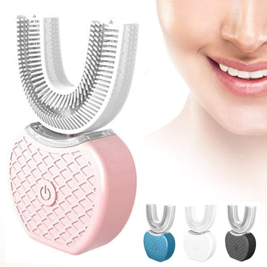 Un sourire éclatant en seulement 30 secondes : la brosse à dents électrique 360° qui nettoie toutes vos dents en un seul geste !